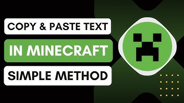 How To Copy & Paste Text In Minecraft - Quick Guide