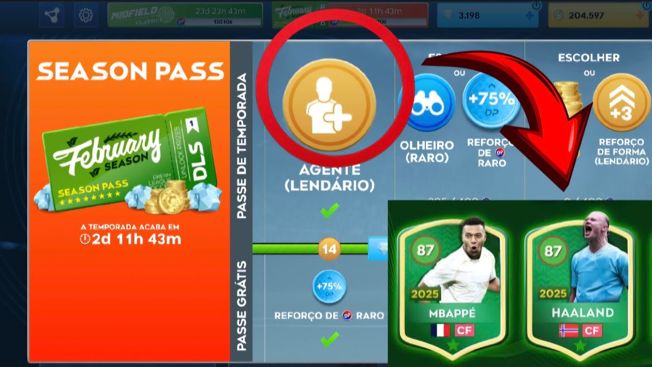 DLS 26 | COMPRANDO O PASSE DE TEMPORADA  ( USANDO O ULTIMO AGENTE LENDARIO ) 🤑🥴😱