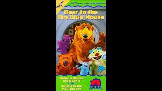 Opening To Bear in the Big Blue House: Vol. 1 1998 VHS