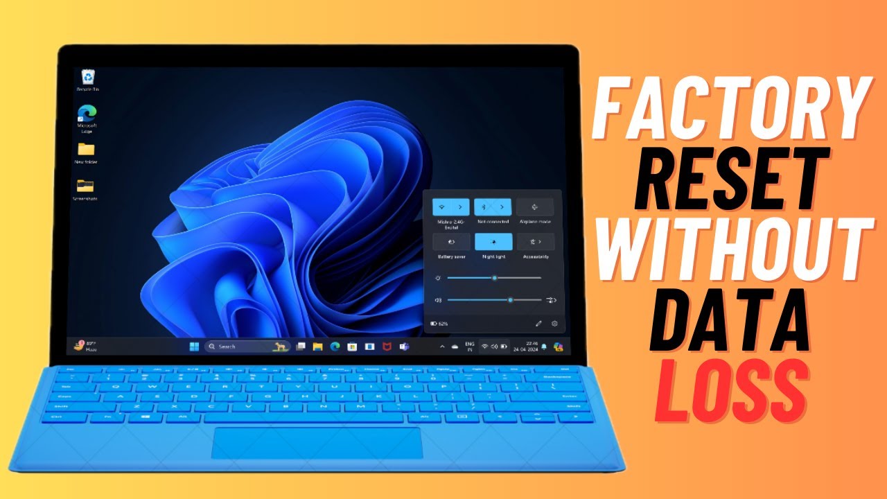 How to Factory Reset Windows 11 24H2 Without Any Data Loss - YouTube