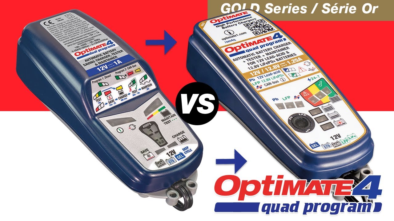 OptiMate 4 Dual Program vs. Quad Program: The Ultimate Motorcycle