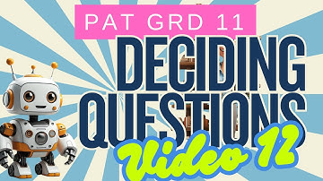 Klas 11 PAT Fase 1 2025 - Beslissen over uw vragen