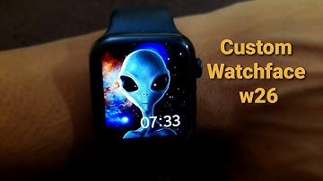 How To Download Custom Watch face in w26//w26+//w34//w46 from Google Drive