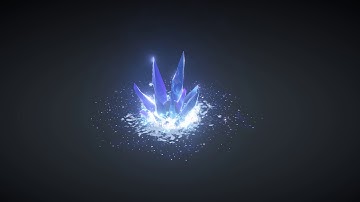 Unity ice attack vfx