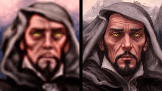Homm3 Hero Portrait Remaster: Warlocks