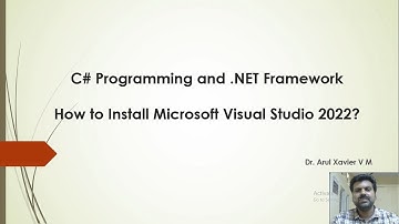 How to Install Microsoft Visual Studio 2022 for C# and .NET Programming