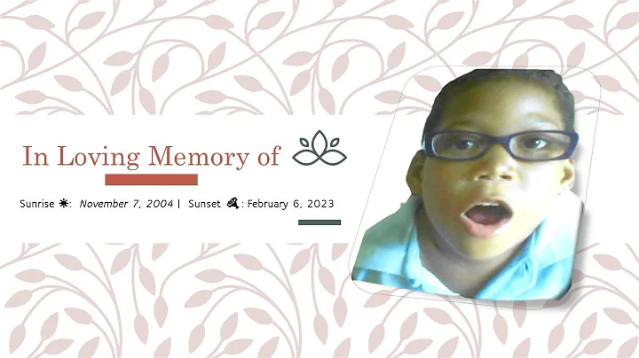 Thanksgiving Service for the Life of Matthew Clare...