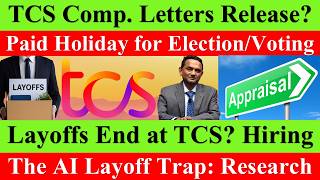 TCS Compensation Letter? Appraisals 2026? Paid Holiday? Layoffs End at TCS, Vercel Hacked #itjobs