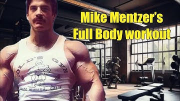 Mike Mentzer’s Full Body Workout #mikementzer #bodybuilding #fitness #fullbodyworkout
