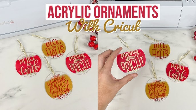 Acrylic Ornaments - A How To Guide - DistinctAndUnique