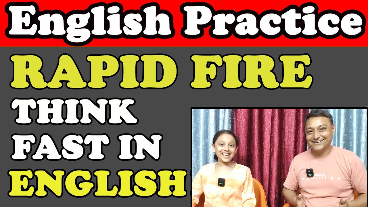 Think Fast In English | English Practice | Hindi To English | How To Improve English