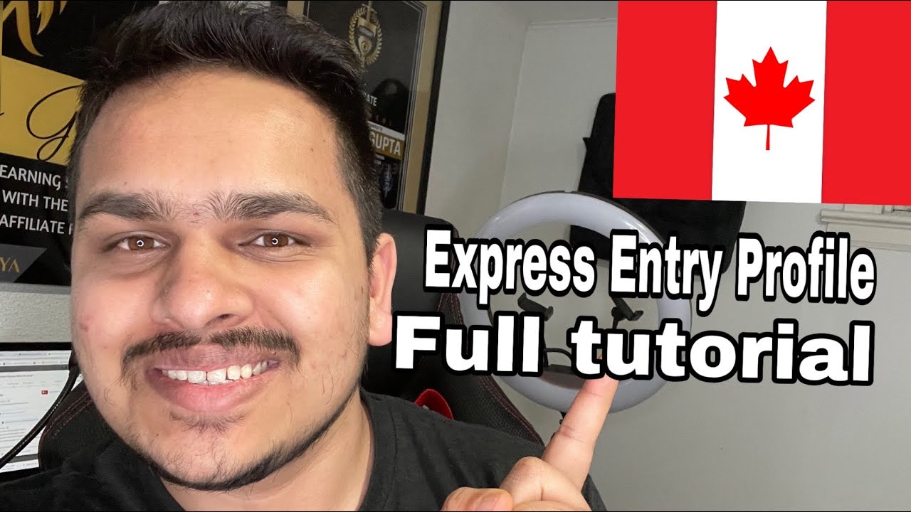How to Create Express Entry Account? I International Students I YouTube