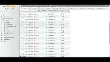 PROCEDIMIENTO ALMACENADO (INSERT) | MYSQL - PHPMYADMIN