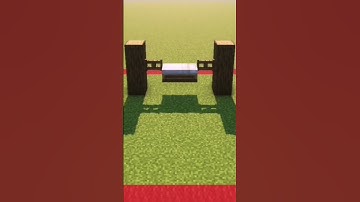 How to Build a Hammock in Minecraft #build #building #minecraft #shorts