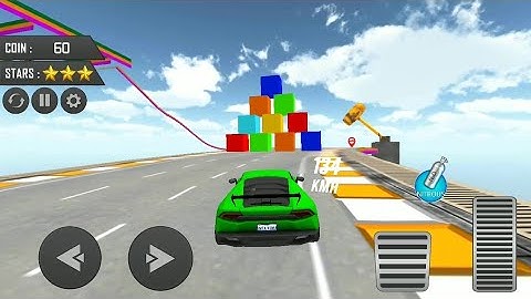 Mega Ramp Car Stunt Driving Games - Car Games Android Game Play Part 23 || Mamta Kumari Chaudhari ||