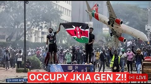 LIVE:  GENZ MASS DEMONS KICKS OFF:HAPPENING NOW STORMING JKIA!