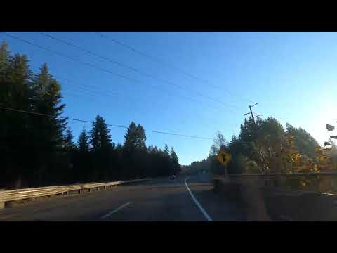 Driving from Maple Valley to North Bend, Washington / Fall 2022 Northern USA Trip