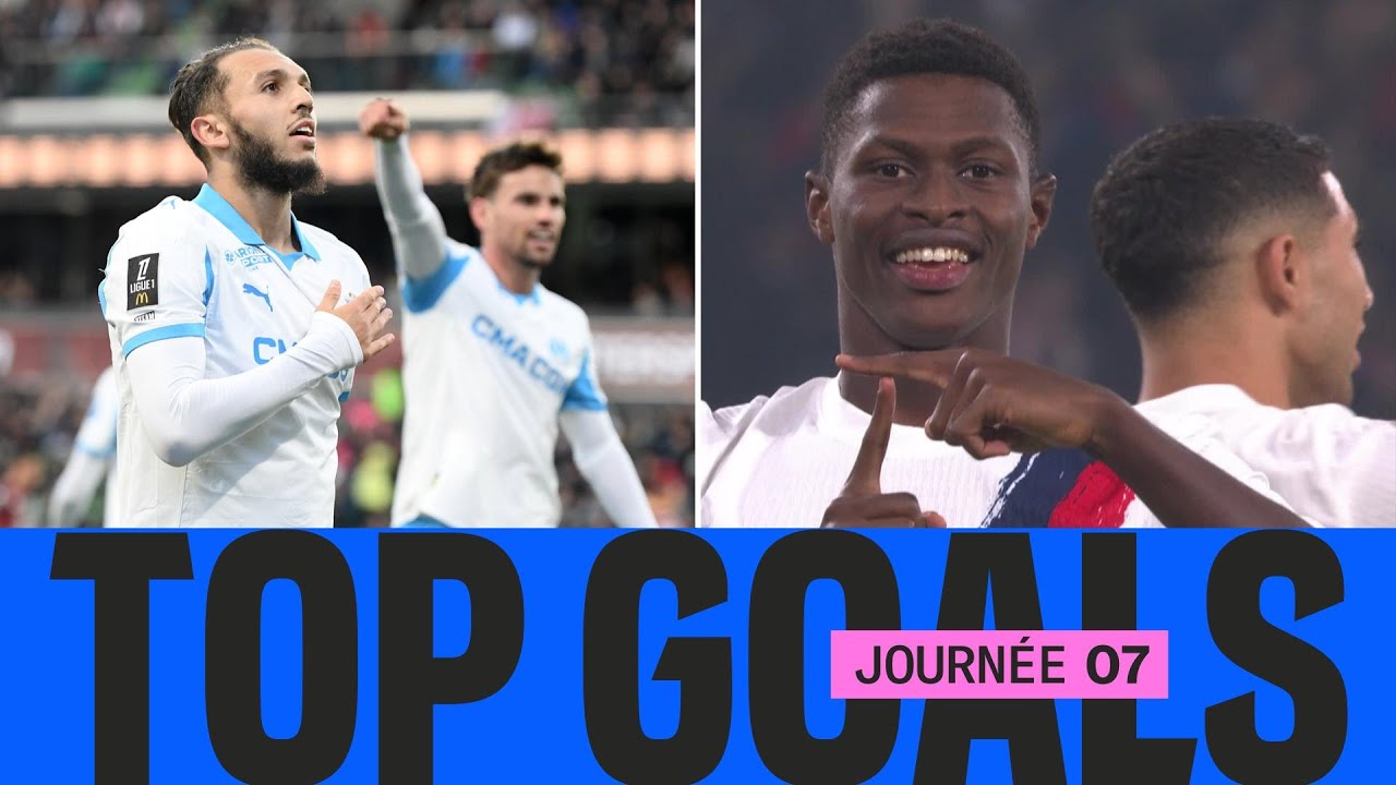 Les PLUS BEAUX BUTS de la 7ème journée | Ligue 1 McDonald's 25/26