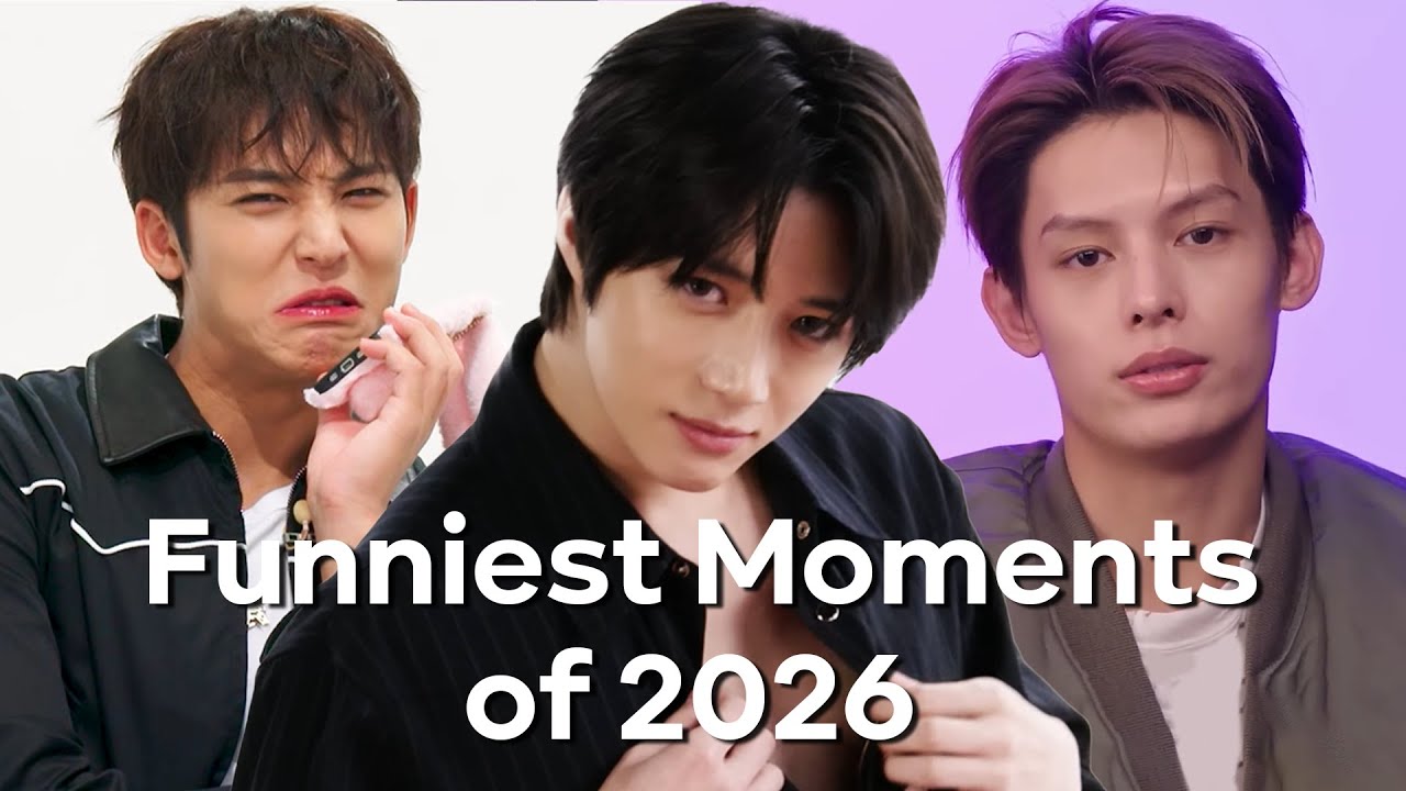 FUNNIEST kpop moments to start 2026
