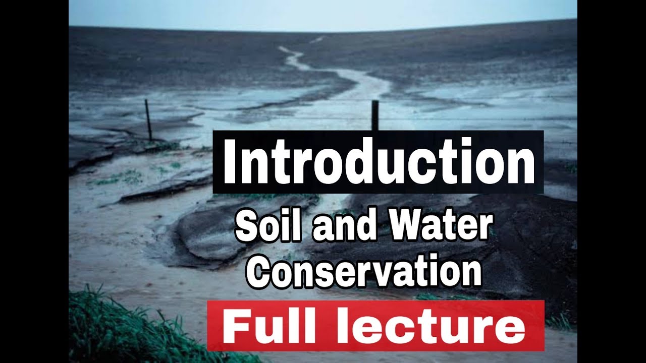 essay on soil and water conservation