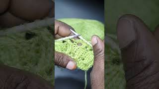 Easy And Beautiful Knitting Pattern 💯💯 #knitting #shorts