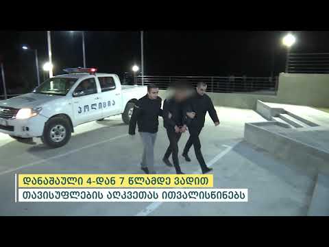 პოლიციამ ბოლნისში ჯგუფურად ჩადენილი ქურდობის ფაქტი გახსნა