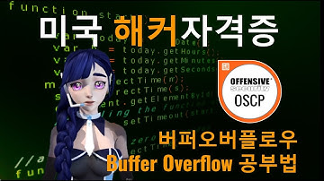 모의해커 자격증 [#OSCP] - 버퍼오버플로우(Buffer Overflow) 공부법