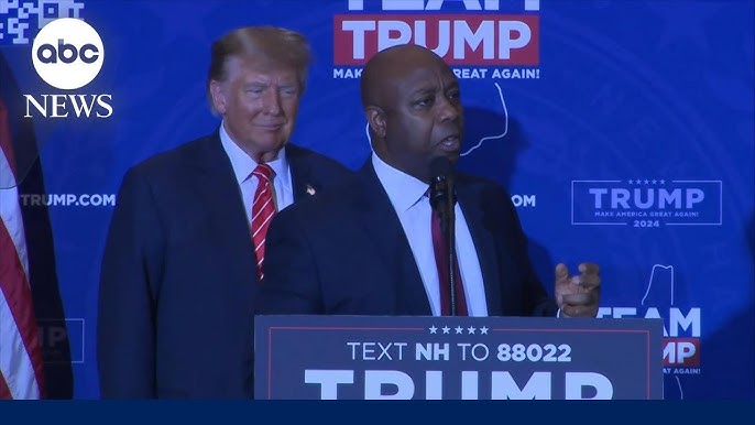 Donald Trump Gets Sen Tim Scott Endorsement Ahead Of Nh Primary