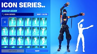 ALL ICON SERIES DANCE & EMOTES IN FORTNITE! #2