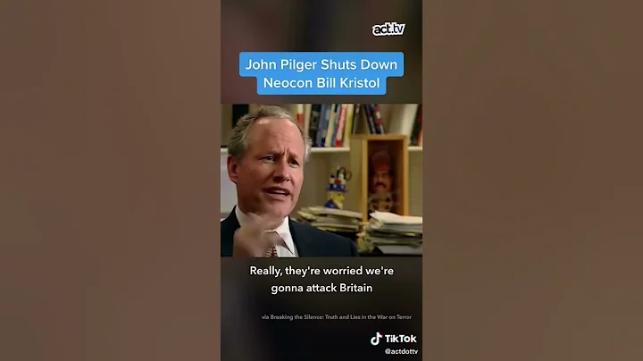 Watch John Pilger use facts to shut down neocon Bi...