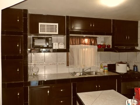 Puertas para cocina con interior de concreto/muroblock youtube