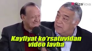 Erkin Komilov - Kayfiyat Ko'rsatuvidan Video Lavha