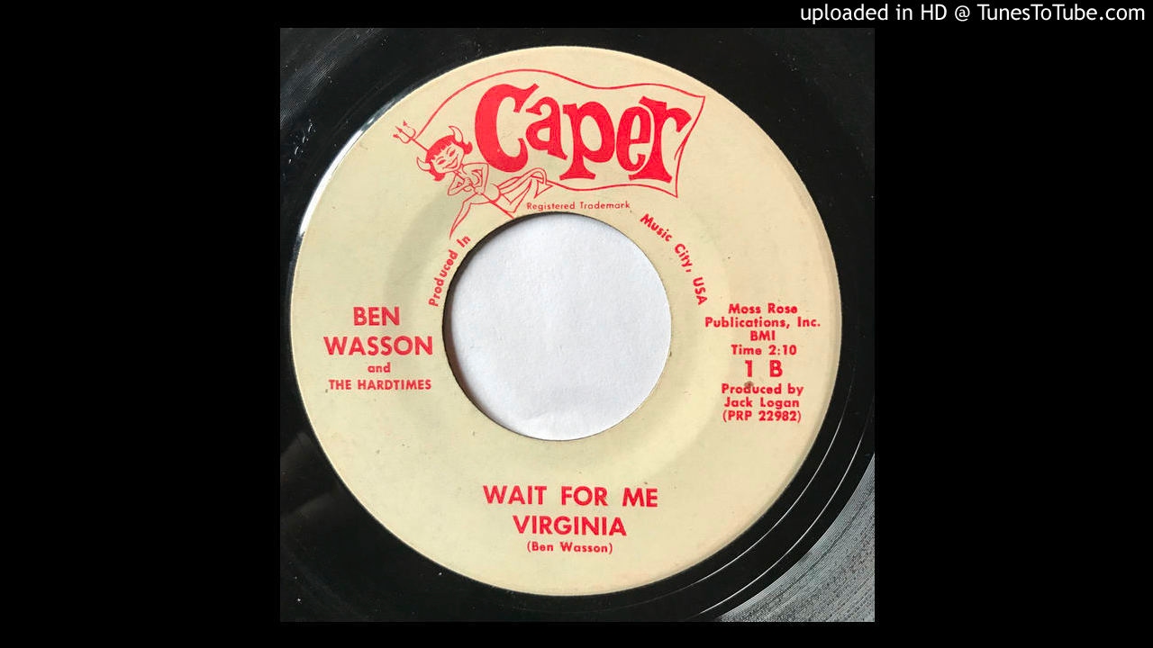 Lonesome Country Bopper 45 Ben Wasson & The Hardtimes -Wait For Me Virginia rockabilly tattoo
