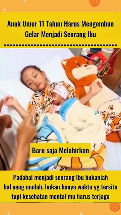 ANAK UMUR 11 TAHUN PUNYA BAYI #trending #viral #fyp #shorts