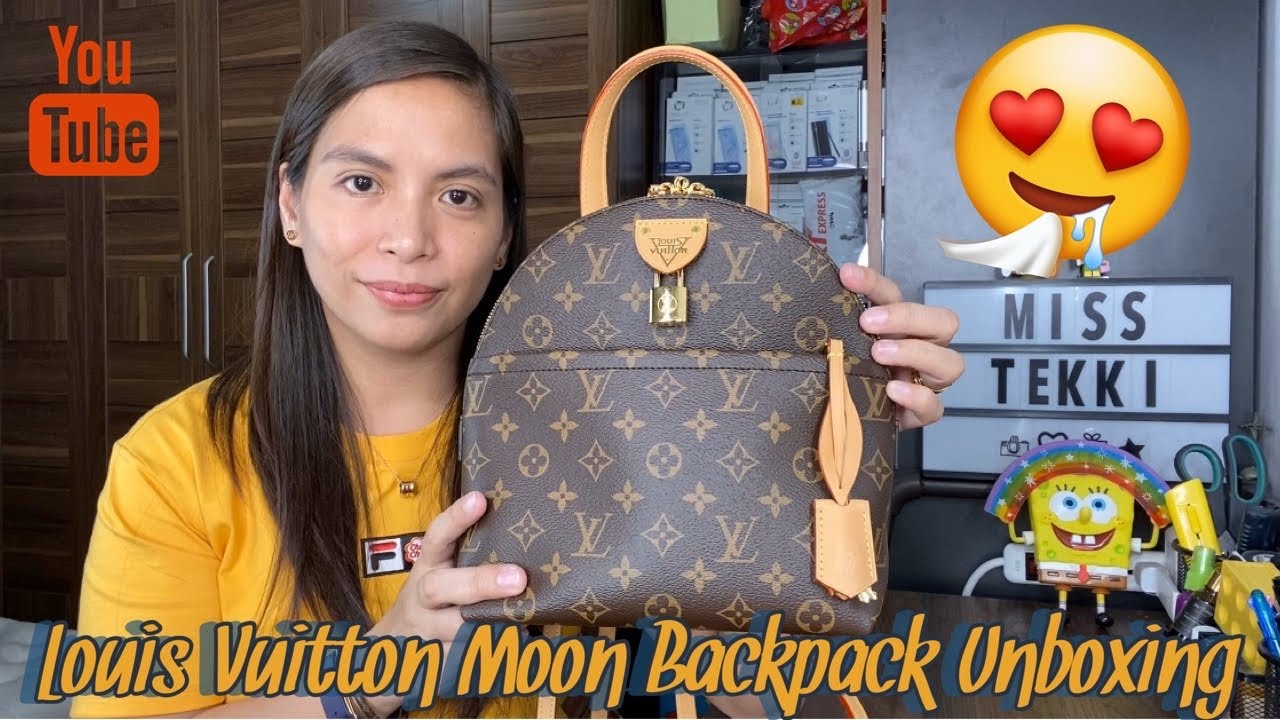 Louis Vuitton Moon Backpack Unboxing (Miss Tekki Style) 
