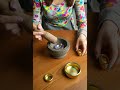 【ASMR】【4K】Opal gently placed on silver liquid blooms into iridescent crystals #oddlysatisfying #asmr