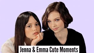 Jenna Ortega & Emma Myers | Cute Moments