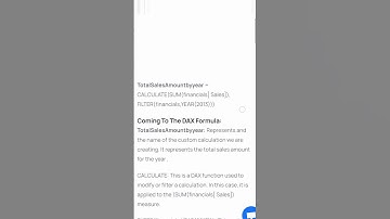 Calculate Yearly Sales Using DAX Functions In Power BI