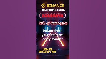 Not tracking monthly fees   - Binance Referral Code 2025 #shorts