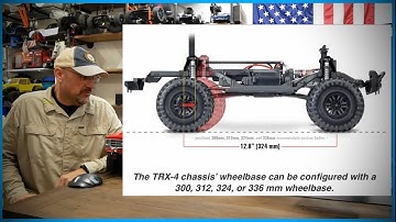 Traxxas TRX4 Wheelbase Options 11.8" - 13.2"