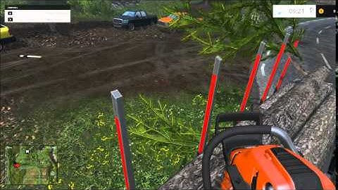 farming simulator 15 loading logs