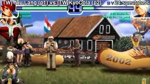 GGPO KOF 2002 [TW]Niu Lang vs [TW]KyoCola (part 2)