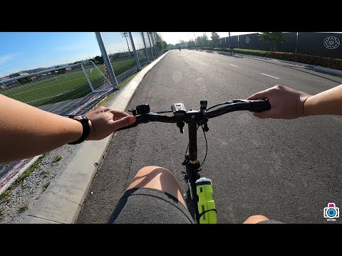 Video Beginner Biking with Decathlon BTWIN TILT 100 20