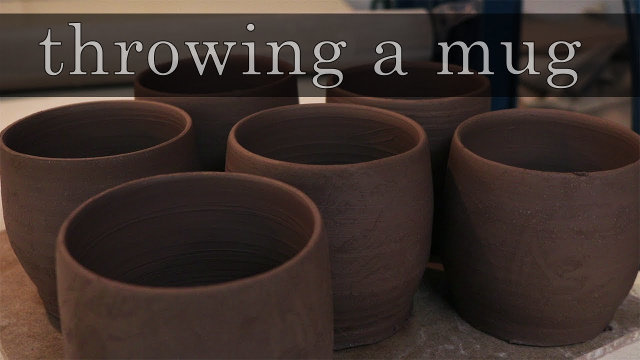 throwing a mug pottery wheel wednesday 04 YouTube