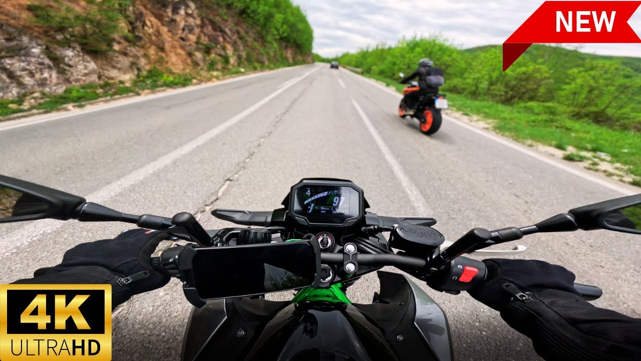 Kawasaki Z500 SE 2025 | MotoRaw 4K