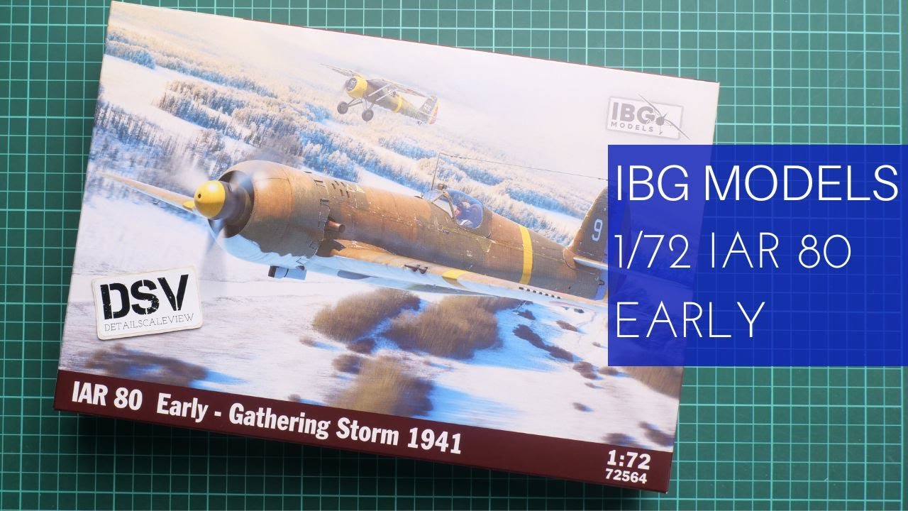 IBG Models 1/72 IAR 80 Early (72564) Review