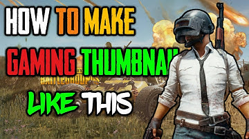 How to make Gaming thumbnail|on android|| using pixellab.