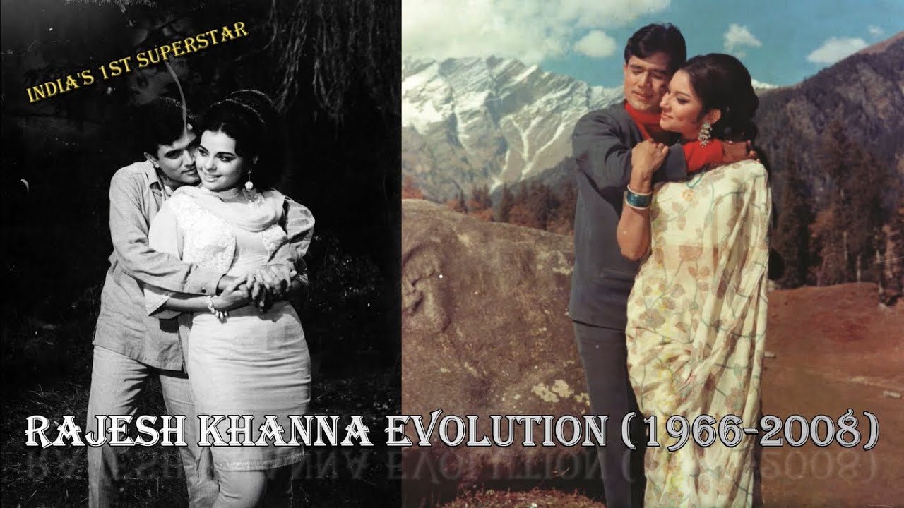 Rajesh Khanna Evolution (1966 - 2007) / The First Superstar / The Original Romance King