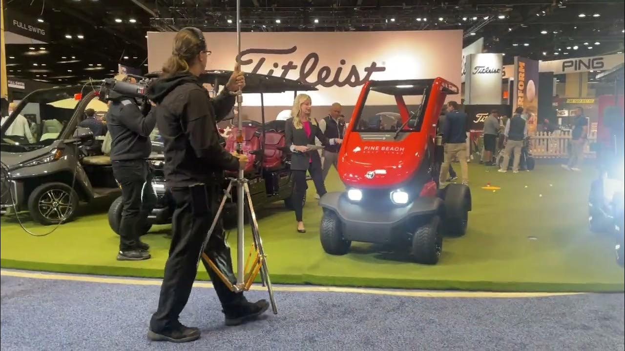 INNOF1, selected as TOP 5 Golf carts for PGAshow2023 aired on NBC GOLF
