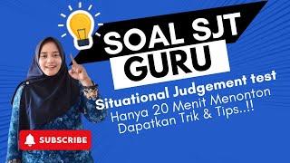 SOAL SJT UNTUK FORMASI GURU 2024 #pppk2024 #pppkguru